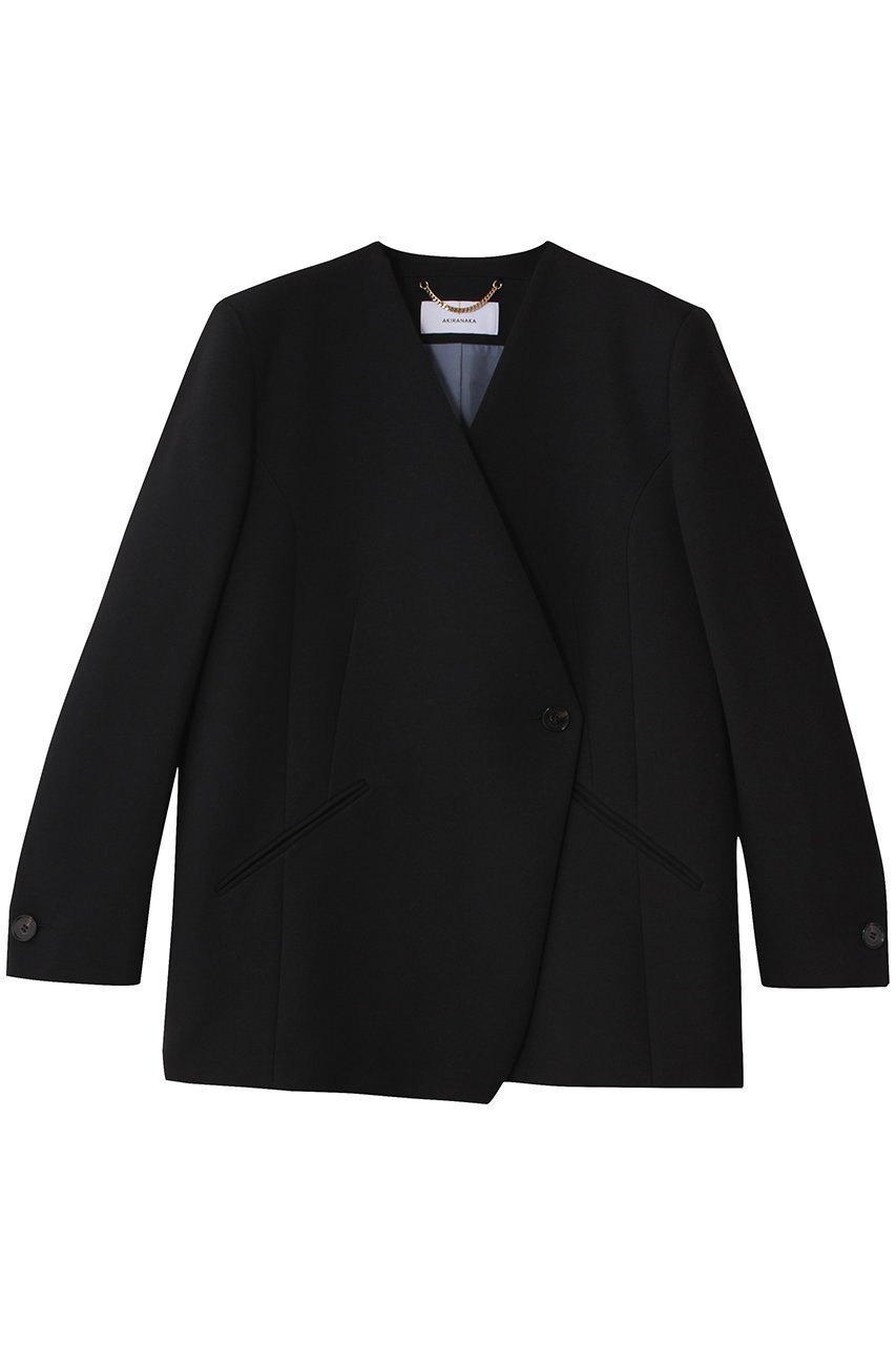 【アキラナカ/AKIRANAKA】のThelma ジャケット インテリア・キッズ・メンズ・レディースファッション・服の通販 founy(ファニー) 　ファッション　Fashion　レディースファッション　Fashion for Women　アウター　Coat / Outerwear Collection　レディースジャケット・軽アウター　Jackets　2025年　2025　2025-2026秋冬・A/W　Autumn/Winter 2025–26 AW25–26　オケージョン　Occasion Wear　ジャケット　Jacket, Outerwear　ビジネス 仕事 通勤　Business / Work / Commuting　A/W・秋冬　Autumn/Winter　ブラック|ID: prp329100004645526 ipo3291000000033527433