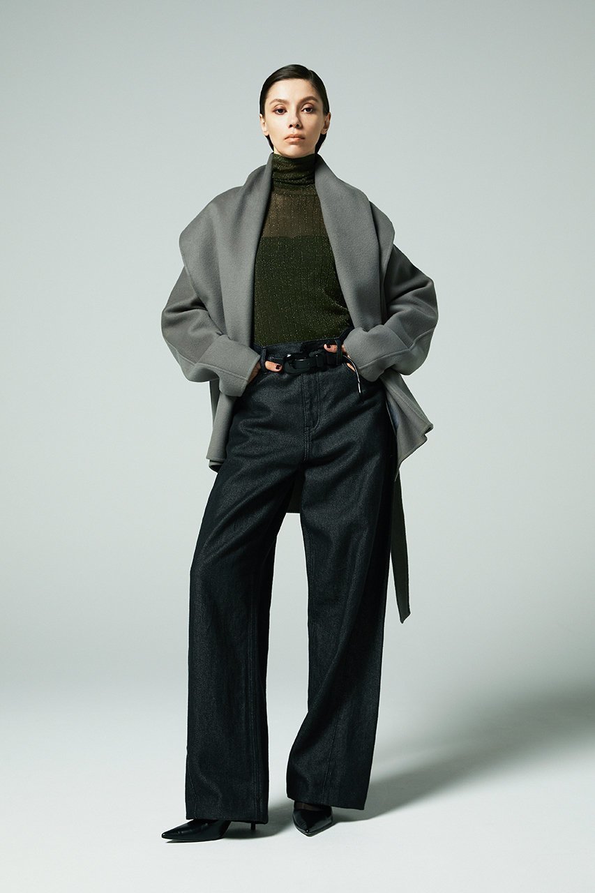 【オーヴィル/EAUVIRE】のシアーラメタートルネックニットプルオーバー 人気、トレンドファッション・服の通販 founy(ファニー) 　ファッション　Fashion　レディースファッション　Fashion for Women　トップス・カットソー　Cut & Sew Tops　ニット　Knit Tops & Sweaters　カジュアルプルオーバー・ニットトップス　Pullovers & Knit Tops / Casual Pullovers　タートルネック・ハイネックトップス　Turtlenecks & High-Neck Tops　イタリア　Italy　シアー　Sheer, See-Through　タートルネック　Turtleneck, High Neck　フィット　Fit, Slim Fit　ワイドリブ　Wide Rib, Wide Ribbed Knit　エレガント 上品　Elegant　定番　Standard, Basic Item　other-8|ID: prp329100004645532 ipo3291000000035780361