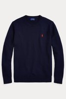 【ラルフローレン/RALPH LAUREN / MEN】の【MEN】【POLO RALPH LAUREN】コットン クルーネック セーター 人気、トレンドファッション・服の通販 founy(ファニー) ファッション Fashion メンズファッション Fashion for Men トップス・カットソー Cut & Sew Tops ニット・セーター / 定番トップス Knit Tops & Sweaters 2025年 2025 2025-2026秋冬・A/W Autumn/Winter 2025–26 AW25–26 セーター Sweater, Knitwear ベーシック Basic, Essential エレガント 上品 Elegant A/W・秋冬 Autumn/Winter |ID:prp329100004645535