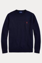 【ラルフローレン/RALPH LAUREN / MEN】の【MEN】【POLO RALPH LAUREN】コットン クルーネック セーター ネイビー|ID:prp329100004645535