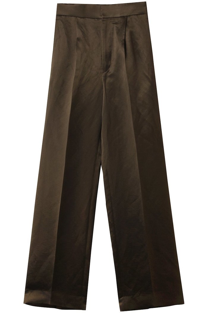 【ブラミンク/BLAMINK】のバックギャザーストレートパンツ インテリア・キッズ・メンズ・レディースファッション・服の通販 founy(ファニー) https://founy.com/ ファッション Fashion レディースファッション Fashion for Women パンツ Pants & Trousers バッグ Bags ストレート Straight, Straight Cut センター Center, Center Line |ID: prp329100004645536 ipo3291000000035862820