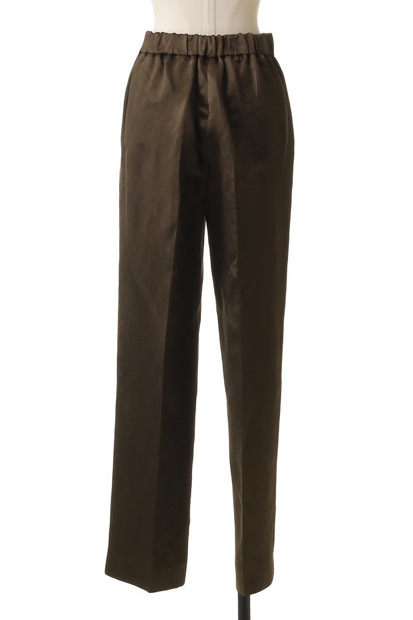 【ブラミンク/BLAMINK】のバックギャザーストレートパンツ 人気、トレンドファッション・服の通販 founy(ファニー) 　ファッション　Fashion　レディースファッション　Fashion for Women　パンツ　Pants & Trousers　バッグ　Bags　ストレート　Straight, Straight Cut　センター　Center, Center Line　other-4|ID: prp329100004645536 ipo3291000000035983404