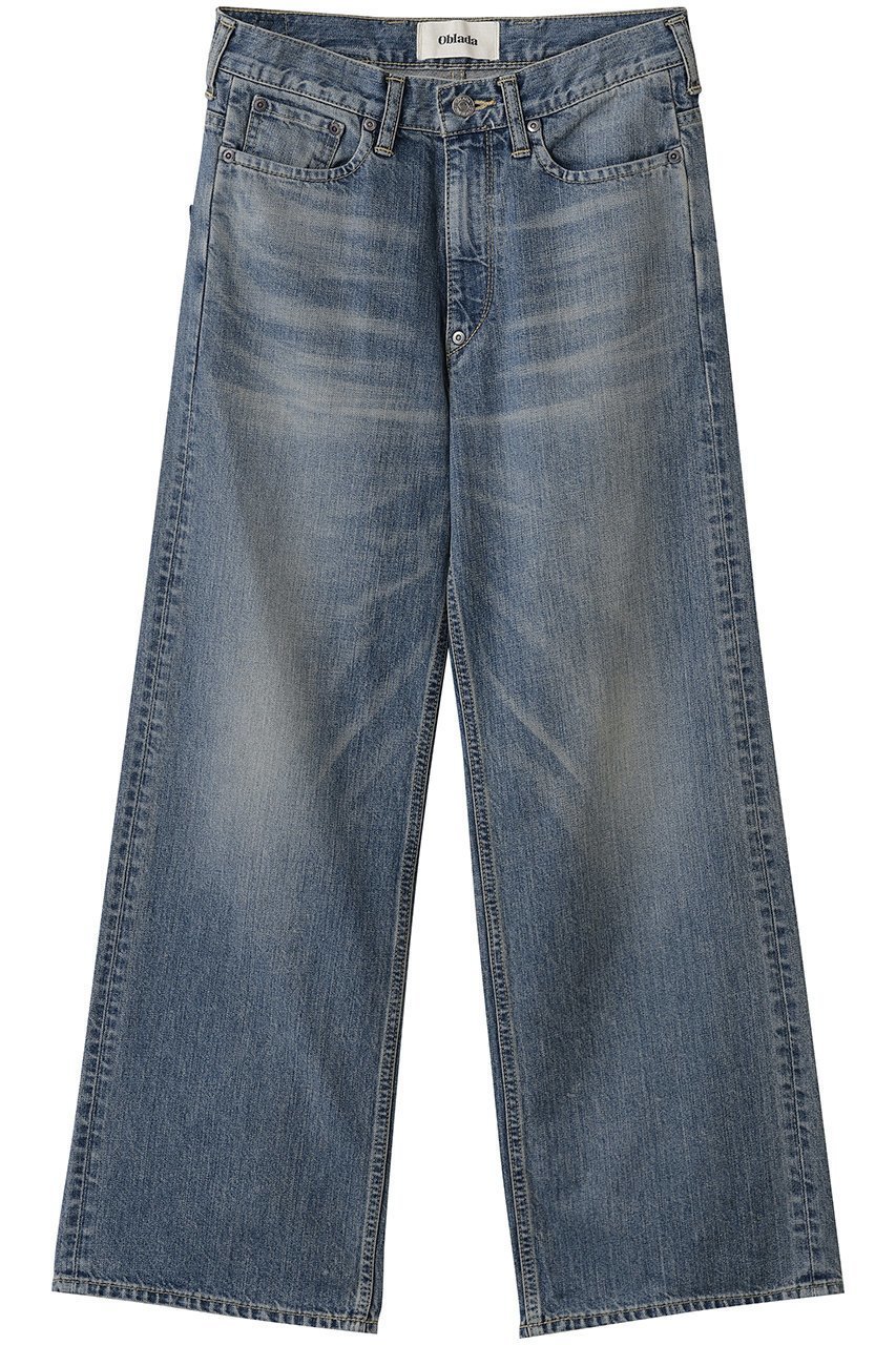 【オブラダ/Oblada】のミレニアムジーンズVINTAGE インテリア・キッズ・メンズ・レディースファッション・服の通販 founy(ファニー) 　ファッション　Fashion　レディースファッション　Fashion for Women　パンツ　Pants & Trousers　デニムパンツ・ジーンズ・美脚デニム　Denim Jeans & Pants　ジーンズ　Jeans, Denim Pants　デニム　Denim, Jeans Material　トレンド　Trend, Trending Now　ライトブルー|ID: prp329100004645540 ipo3291000000036466468