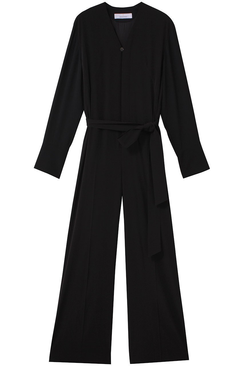 【アキラナカ/AKIRANAKA】のEliza コンビネゾン インテリア・キッズ・メンズ・レディースファッション・服の通販 founy(ファニー) 　ファッション　Fashion　レディースファッション　Fashion for Women　パンツ　Pants & Trousers　2025年　2025　2025-2026秋冬・A/W　Autumn/Winter 2025–26 AW25–26　コンビネゾン　Jumpsuit, All-in-One　シューズ　Shoes, Footwear　スニーカー　Sneakers, Trainers　フォーマル　Formal, Dressy　フラット　Flat, Flat Shoes　リボン　Ribbon, Bow　A/W・秋冬　Autumn/Winter　ブラック|ID: prp329100004645542 ipo3291000000033527574