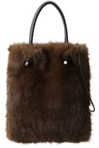 【アルアバイル/allureville】のヘアリーノットトート ブラウン|ID: prp329100004646669 ipo3291000000035798572