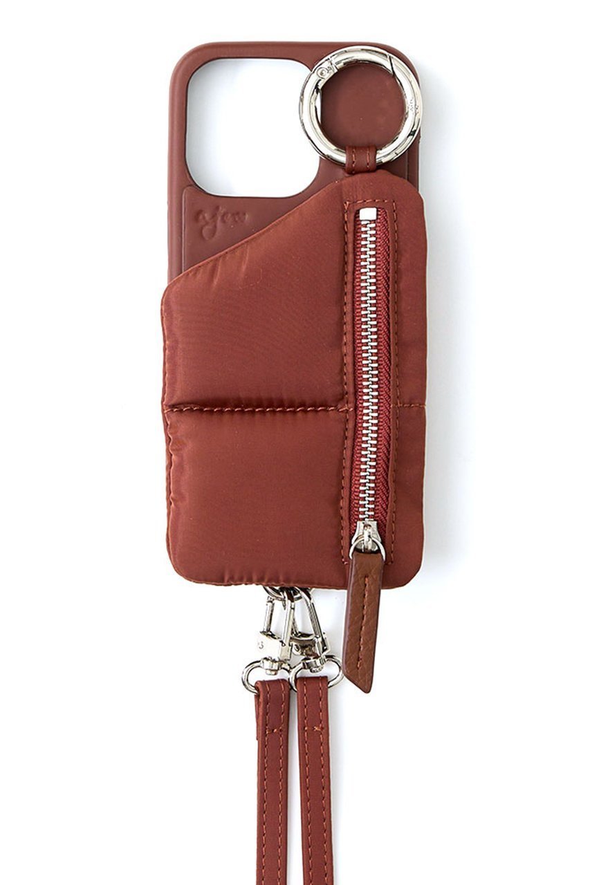 【エジュー/ajew】の【8/25 8:00販売開始】iPhone14/14Pro ajew cadenas puffer case shoulder インテリア・キッズ・メンズ・レディースファッション・服の通販 founy(ファニー) 　ファッション　Fashion　レディースファッション　Fashion for Women　アクセサリー　Fashion Accessories　カメラ　Camera Accessories　クッション　Cushion, Throw Pillow　ショルダー　Shoulder, Shoulder Strap　ドッキング　Docking, Mixed Material　ベーシック　Basic, Essential　ボンディング　Bonding, Bonded Fabric　ポケット　Pocket, Pocket Detail　ループ　Loop, Loop Knit　A/W・秋冬　Autumn/Winter　おすすめ　Recommended / Our Picks　iPhone アイフォーン　iPhone　2025年　2025　2025-2026秋冬・A/W　Autumn/Winter 2025–26 AW25–26　モカブラウン|ID: prp329100004646675 ipo3291000000033540564
