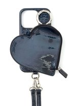 【エジュー/ajew】の【8/25 8:00販売開始】iPhone16/16Pro ajew glow heart pocket case ブラック|ID:prp329100004646676