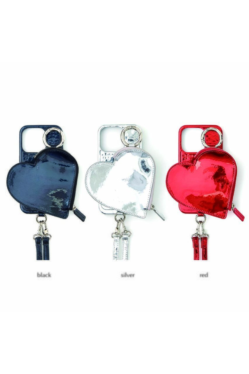 【エジュー/ajew】の【8/25 8:00販売開始】iPhone16/16Pro ajew glow heart pocket case 人気、トレンドファッション・服の通販 founy(ファニー) 　ファッション　Fashion　レディースファッション　Fashion for Women　アクセサリー　Fashion Accessories　カメラ　Camera Accessories　ジップ　Zip, Zipper　ドッキング　Docking, Mixed Material　ポケット　Pocket, Pocket Detail　ループ　Loop, Loop Knit　A/W・秋冬　Autumn/Winter　おすすめ　Recommended / Our Picks　ホリデーシーズン　Holiday Season　iPhone アイフォーン　iPhone　2025年　2025　2025-2026秋冬・A/W　Autumn/Winter 2025–26 AW25–26　other-5|ID: prp329100004646676 ipo3291000000033540579