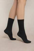 【ブルーフォレ/BLEUFORET】の6565 リブウールシルクソックス ブラック|ID: prp329100004646689 ipo3291000000035938705