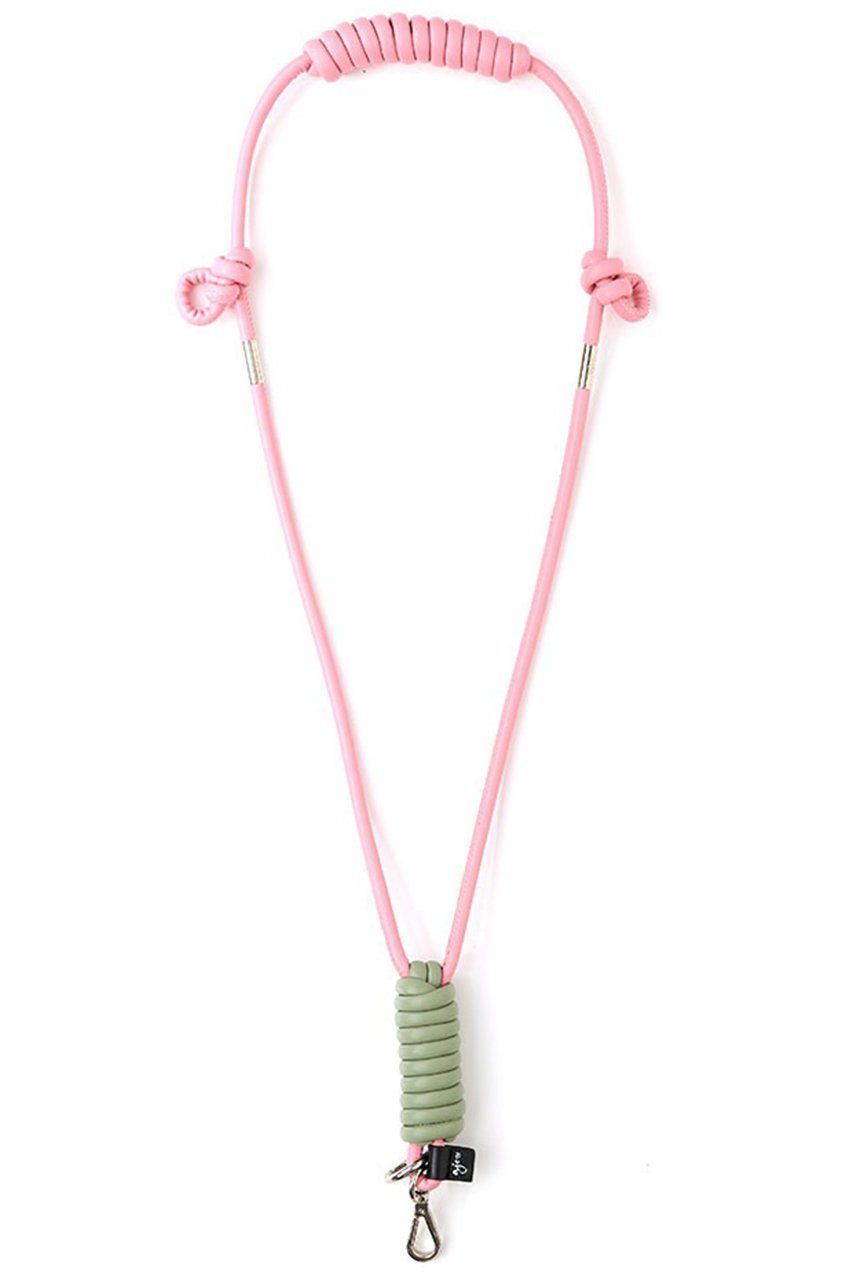 【エジュー/ajew】のCoil shoulder インテリア・キッズ・メンズ・レディースファッション・服の通販 founy(ファニー) 　ファッション　Fashion　レディースファッション　Fashion for Women　iPhone アイフォーン　iPhone　ラップ　Wrap, Wrap Design　ピンク×ウグイス|ID: prp329100004646692 ipo3291000000035534892