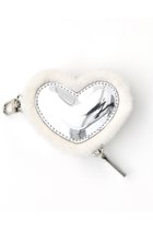 【エジュー/ajew】の【8/25 8:00販売開始】ajew glow heart pouch シルバー|ID: prp329100004646694 ipo3291000000033540679