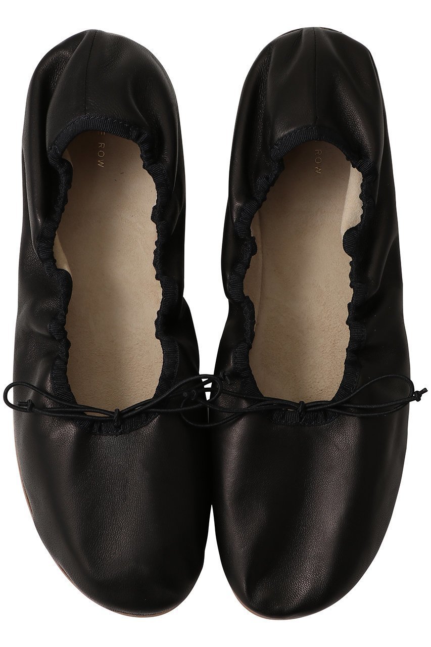 【ザ ロウ/THE ROW】のROUND BALLET インテリア・キッズ・メンズ・レディースファッション・服の通販 founy(ファニー) 　ファッション　Fashion　レディースファッション　Fashion for Women　2025年　2025　2025-2026秋冬・A/W　Autumn/Winter 2025–26 AW25–26　シューズ　Shoes, Footwear　バレエ　Ballet, Ballet Style　フォルム　Silhouette, Form　フラット　Flat, Flat Shoes　ラウンド　Round, Round Neck　A/W・秋冬　Autumn/Winter　ブラック|ID: prp329100004646696 ipo3291000000033540694