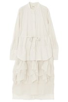 【ミラ ショーン バイ チカ キサダ/mila schon by chika kisada】のスビンコットン シャツドレス ベージュ|ID: prp329100004646701 ipo3291000000035652039