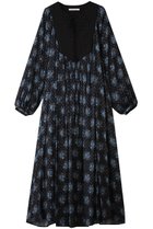 【ヌキテパ/NE QUITTEZ PAS】のSHANTOON ジャカード ポピー プリント ヨーク ドレス 人気、トレンドファッション・服の通販 founy(ファニー) ファッション Fashion レディースファッション Fashion for Women ワンピース Dresses フォーマル・パーティードレス・結婚式用ドレス Elegant & Casual Dresses チュニック Tunic Tops & Dresses 2025年 2025 2025-2026秋冬・A/W Autumn/Winter 2025–26 AW25–26 ジャカード／ジャガード Jacquard, Woven Pattern チュニック Tunic, Long Top ドレス Dress, One-Piece フェミニン Feminine, Girly プリント Print, Printed Pattern ヨーク Yoke, Yoke Design リゾート Resort, Vacation Style ロング Long, Long-Length 旅行 Travel 無地 Plain, Solid Color A/W・秋冬 Autumn/Winter thumbnail ブルー|ID: prp329100004646703 ipo3291000000033540756