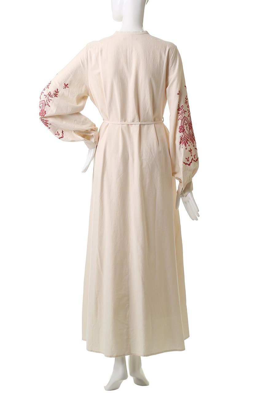 【ヌキテパ/NE QUITTEZ PAS】のCRIMP COTTON ANGLAIS エンブロイダリー ドレス 人気、トレンドファッション・服の通販 founy(ファニー) 　ファッション　Fashion　レディースファッション　Fashion for Women　ワンピース　Dresses　フォーマル・パーティードレス・結婚式用ドレス　Elegant & Casual Dresses　チュニック　Tunic Tops & Dresses　2025年　2025　2025-2026秋冬・A/W　Autumn/Winter 2025–26 AW25–26　おすすめ　Recommended / Our Picks　エンブロイダリー　Embroidery Design　チュニック　Tunic, Long Top　ドレス　Dress, One-Piece　リゾート　Resort, Vacation Style　リボン　Ribbon, Bow　ロング　Long, Long-Length　A/W・秋冬　Autumn/Winter　other-4|ID: prp329100004646704 ipo3291000000033540772