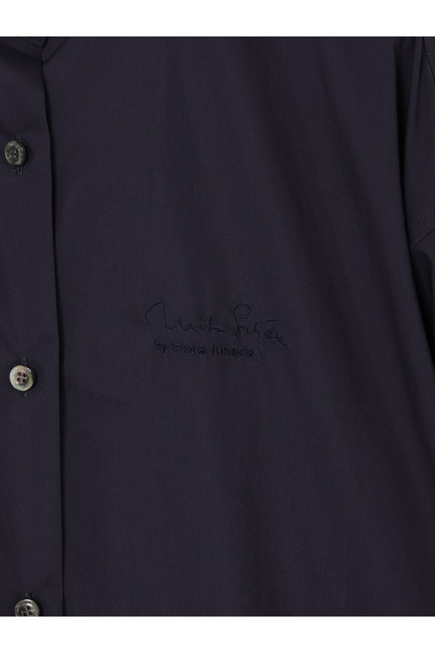 【ミラ ショーン バイ チカ キサダ/mila schon by chika kisada】のスビンコットン エンブロイダリーシャツ 人気、トレンドファッション・服の通販 founy(ファニー) 　ファッション　Fashion　レディースファッション　Fashion for Women　トップス・カットソー　Cut & Sew Tops　シャツ・ブラウス・オフィスカジュアル　Elegant Blouses & Button-Ups　なめらか　Smooth, Silky Texture　スリーブ　Sleeve, Long Sleeve / Short Sleeve　ロング　Long, Long-Length　other-4|ID: prp329100004646706 ipo3291000000035884184