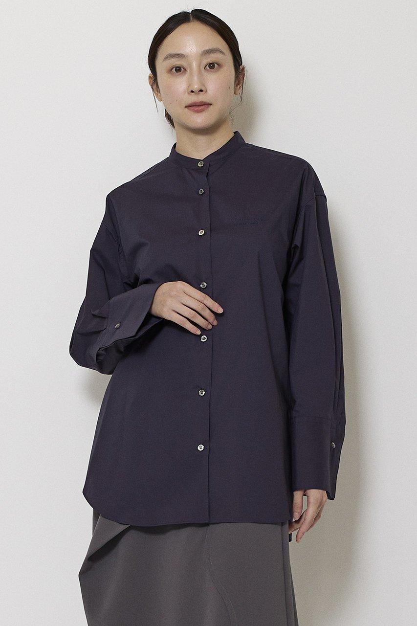 【ミラ ショーン バイ チカ キサダ/mila schon by chika kisada】のスビンコットン エンブロイダリーシャツ 人気、トレンドファッション・服の通販 founy(ファニー) 　ファッション　Fashion　レディースファッション　Fashion for Women　トップス・カットソー　Cut & Sew Tops　シャツ・ブラウス・オフィスカジュアル　Elegant Blouses & Button-Ups　なめらか　Smooth, Silky Texture　スリーブ　Sleeve, Long Sleeve / Short Sleeve　ロング　Long, Long-Length　other-7|ID: prp329100004646706 ipo3291000000035884187