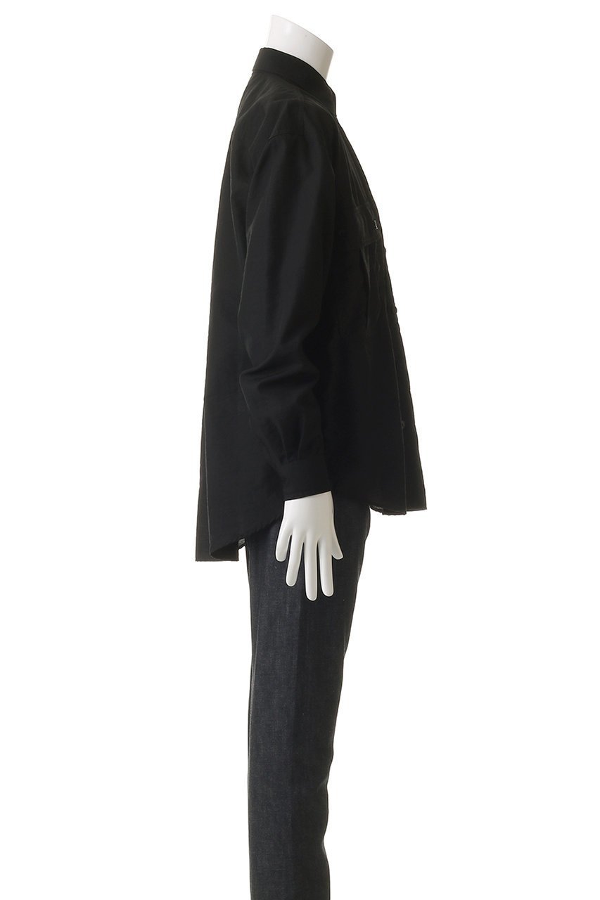 【ヨーク/YOKE】の【UNISEX】ウール ナイロン ワーク シャツ 人気、トレンドファッション・服の通販 founy(ファニー) ファッション Fashion レディースファッション Fashion for Women トップス・カットソー Cut & Sew Tops シャツ・ブラウス・オフィスカジュアル Elegant Blouses & Button-Ups ユニセックス Unisex, Genderless スリーブ Sleeve, Long Sleeve / Short Sleeve タフタ Taffeta, Structured Fabric ポケット Pocket, Pocket Detail ロング Long, Long-Length ワーク Workwear, Utility Style 羽織 Haori, Light Jacket other-3|ID: prp329100004646711 ipo3291000000035938803