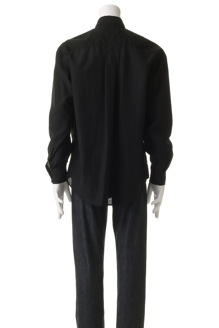 【ヨーク/YOKE】の【UNISEX】ウール ナイロン ワーク シャツ 人気、トレンドファッション・服の通販 founy(ファニー) ファッション Fashion レディースファッション Fashion for Women トップス・カットソー Cut & Sew Tops シャツ・ブラウス・オフィスカジュアル Elegant Blouses & Button-Ups ユニセックス Unisex, Genderless スリーブ Sleeve, Long Sleeve / Short Sleeve タフタ Taffeta, Structured Fabric ポケット Pocket, Pocket Detail ロング Long, Long-Length ワーク Workwear, Utility Style 羽織 Haori, Light Jacket other-4|ID: prp329100004646711 ipo3291000000035938805