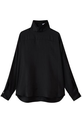【チノ/CINOH】 サテン ハイネック ブラウス人気、トレンドファッション・服の通販 founy(ファニー) ファッション Fashion レディースファッション Fashion for Women トップス・カットソー Cut & Sew Tops シャツ・ブラウス・オフィスカジュアル Elegant Blouses & Button-Ups 2025年 2025 2025-2026秋冬・A/W Autumn/Winter 2025–26 AW25–26 エレガント 上品 Elegant サテン Satin, Glossy Fabric シルク Silk, 100% Silk スリーブ Sleeve, Long Sleeve / Short Sleeve ドレープ Drape, Draping Fabric ハイネック High Neck, Mock Neck バランス Balance, Style Balance パターン Pattern, Design Print フィット Fit, Slim Fit ヨーク Yoke, Yoke Design リラックス Relax, Relaxed Fit ルーズ Loose, Oversized ロング Long, Long-Length A/W・秋冬 Autumn/Winter |ID:prp329100004646714