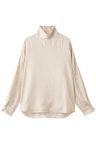 【チノ/CINOH】のサテン ハイネック ブラウス 人気、トレンドファッション・服の通販 founy(ファニー) ファッション Fashion レディースファッション Fashion for Women トップス・カットソー Cut & Sew Tops シャツ・ブラウス・オフィスカジュアル Elegant Blouses & Button-Ups エレガント 上品 Elegant サテン Satin, Glossy Fabric シルク Silk, 100% Silk スリーブ Sleeve, Long Sleeve / Short Sleeve ドレープ Drape, Draping Fabric ハイネック High Neck, Mock Neck バランス Balance, Style Balance パターン Pattern, Design Print フィット Fit, Slim Fit ヨーク Yoke, Yoke Design リラックス Relax, Relaxed Fit ルーズ Loose, Oversized ロング Long, Long-Length thumbnail エクリュ|ID: prp329100004646714 ipo3291000000035652065