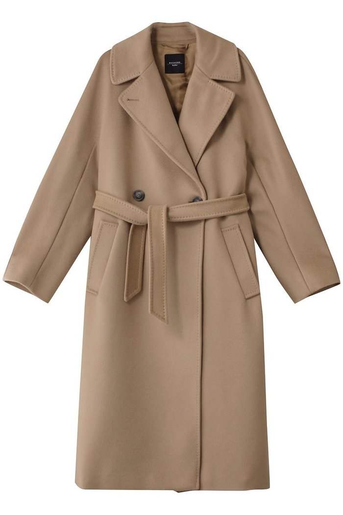 【マックスマーラ/Max Mara】の【Weekend Max Mara】RESINA Lana Vergine ロングコート インテリア・キッズ・メンズ・レディースファッション・服の通販 founy(ファニー) https://founy.com/ ファッション Fashion レディースファッション Fashion for Women アウター Coat / Outerwear Collection コート・ロングコート・ピーコート Long Coats, Peacoats & More 2025年 2025 2025-2026秋冬・A/W Autumn/Winter 2025–26 AW25–26 デニム Denim, Jeans Material ビジネス 仕事 通勤 Business / Work / Commuting リュクス Luxury, Elegant, High-End, Chic ロング Long, Long-Length A/W・秋冬 Autumn/Winter |ID: prp329100004646720 ipo3291000000033540883