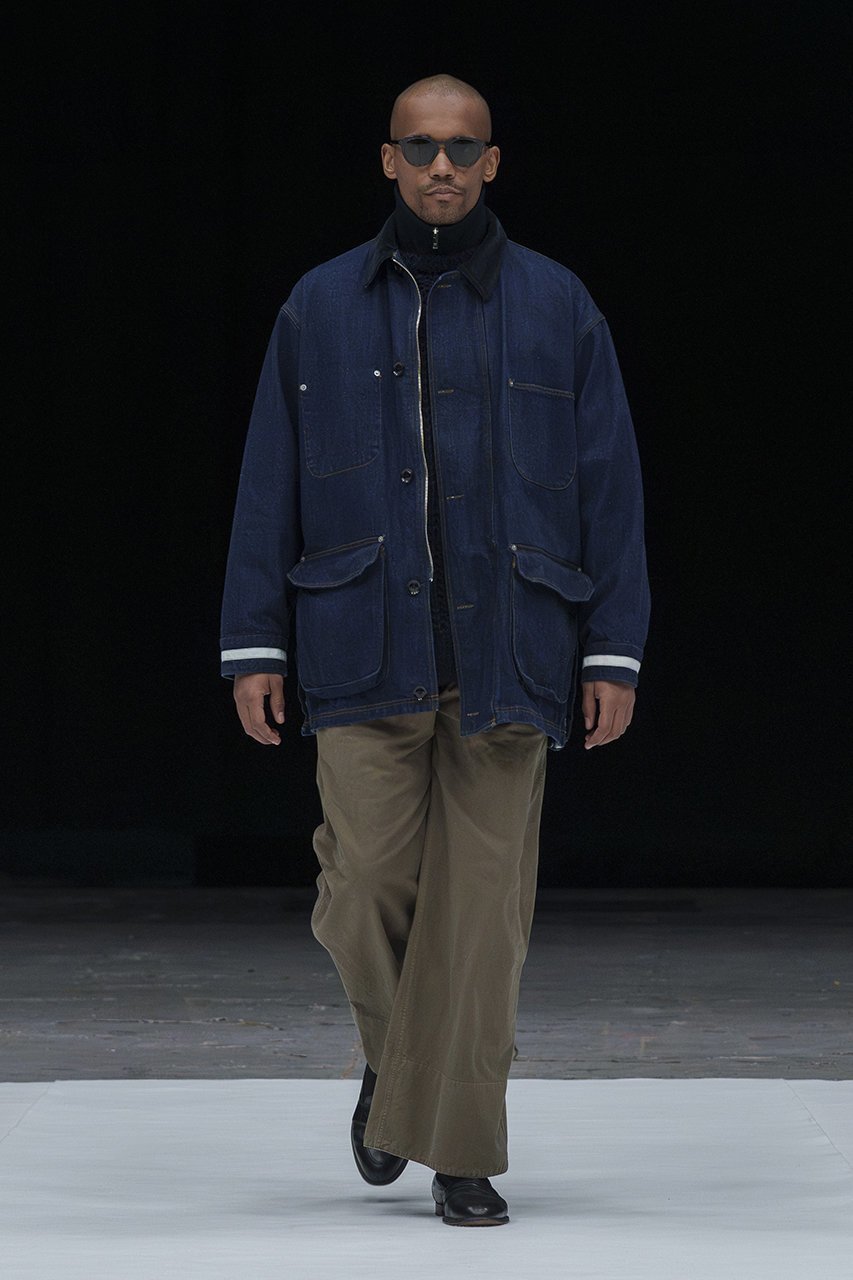 【ヨーク/YOKE / MEN】の【MEN】デニム カバーオール ハーフ コート 人気、トレンドファッション・服の通販 founy(ファニー) 　ファッション　Fashion　メンズファッション　Fashion for Men　2025年　2025　2025-2026秋冬・A/W　Autumn/Winter 2025–26 AW25–26　インディゴ　Indigo Denim　コーデュロイ　Corduroy, Cord Fabric　ショート　Short, Short Length　ジャケット　Jacket, Outerwear　デニム　Denim, Jeans Material　ハーフ　Half, Half-Length　バランス　Balance, Style Balance　モダン　Modern, Contemporary　ヴィンテージ　Vintage Style　A/W・秋冬　Autumn/Winter　other-8|ID: prp329100004646722 ipo3291000000033540924