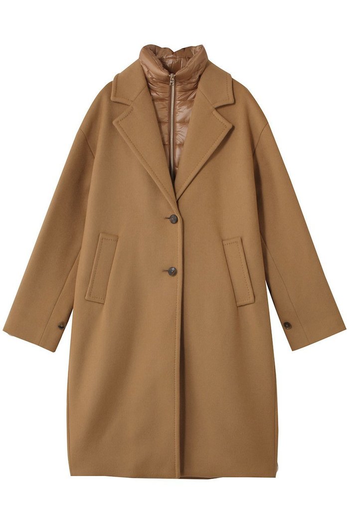 【ヘルノ/HERNO】のウール中綿コンビ コート インテリア・キッズ・メンズ・レディースファッション・服の通販 founy(ファニー) https://founy.com/ ファッション Fashion レディースファッション Fashion for Women アウター Coat / Outerwear Collection コート・ロングコート・ピーコート Long Coats, Peacoats & More 2025年 2025 2025-2026秋冬・A/W Autumn/Winter 2025–26 AW25–26 イタリア Italy コンビ Combo, Combination Style シンプル Simple, Minimal ダウン Down, Puffer チェスターコート Chester Coat, Long Coat ロング Long, Long-Length 定番 Standard, Basic Item A/W・秋冬 Autumn/Winter 防寒 Cold Protection, Winter-Ready |ID: prp329100004646723 ipo3291000000033540927