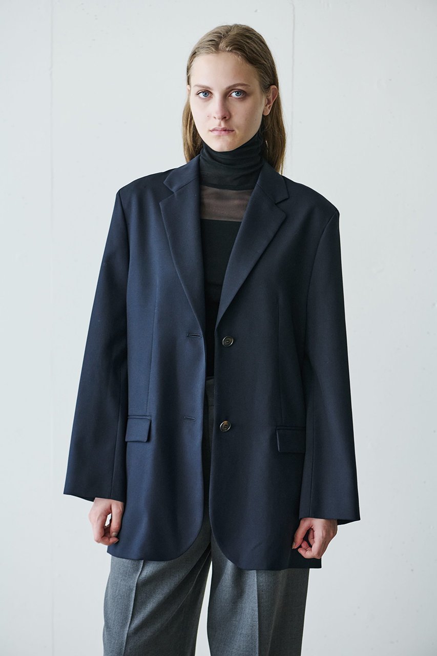 【ジェイドット/j.】のヴァージンウール混オーバーサイズジャケット 人気、トレンドファッション・服の通販 founy(ファニー) 　ファッション　Fashion　レディースファッション　Fashion for Women　アウター　Coat / Outerwear Collection　レディースジャケット・軽アウター　Jackets　おすすめ　Recommended / Our Picks　クラシカル　Classical, Vintage-Inspired　ジャケット　Jacket, Outerwear　other-8|ID: prp329100004646724 ipo3291000000033562919