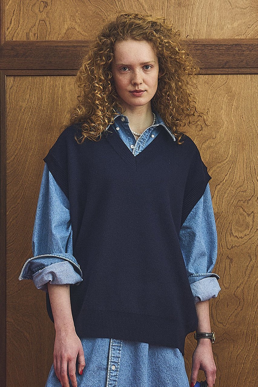 【オブラダ/Oblada】のJERMYN ニットベスト 人気、トレンドファッション・服の通販 founy(ファニー) 　ファッション　Fashion　レディースファッション　Fashion for Women　アウター　Coat / Outerwear Collection　レディースジャケット・軽アウター　Jackets　2025年　2025　2025-2026秋冬・A/W　Autumn/Winter 2025–26 AW25–26　シンプル　Simple, Minimal　ジャケット　Jacket, Outerwear　ベスト　Vest, Waistcoat　A/W・秋冬　Autumn/Winter　other-8|ID: prp329100004646730 ipo3291000000033541025