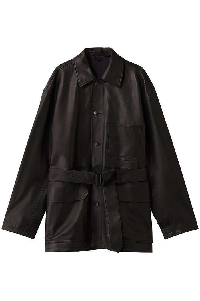 【イレーヴ/YLEVE / MEN】の【MEN】 SHEEP レザー カバーオール ジャケット インテリア・キッズ・メンズ・レディースファッション・服の通販 founy(ファニー) https://founy.com/ ファッション Fashion メンズファッション Fashion for Men 2025年 2025 2025-2026秋冬・A/W Autumn/Winter 2025–26 AW25–26 ジャケット Jacket, Outerwear トレンド Trend, Trending Now ハーフ Half, Half-Length A/W・秋冬 Autumn/Winter |ID: prp329100004646732 ipo3291000000033541026