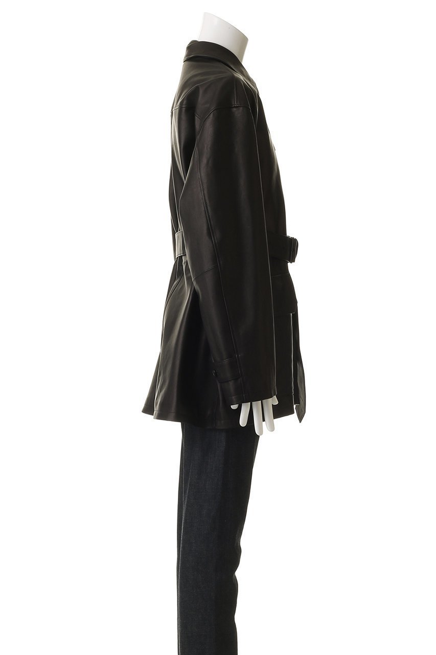 【イレーヴ/YLEVE / MEN】の【MEN】 SHEEP レザー カバーオール ジャケット 人気、トレンドファッション・服の通販 founy(ファニー) 　ファッション　Fashion　メンズファッション　Fashion for Men　2025年　2025　2025-2026秋冬・A/W　Autumn/Winter 2025–26 AW25–26　ジャケット　Jacket, Outerwear　トレンド　Trend, Trending Now　ハーフ　Half, Half-Length　A/W・秋冬　Autumn/Winter　other-3|ID: prp329100004646732 ipo3291000000033541030
