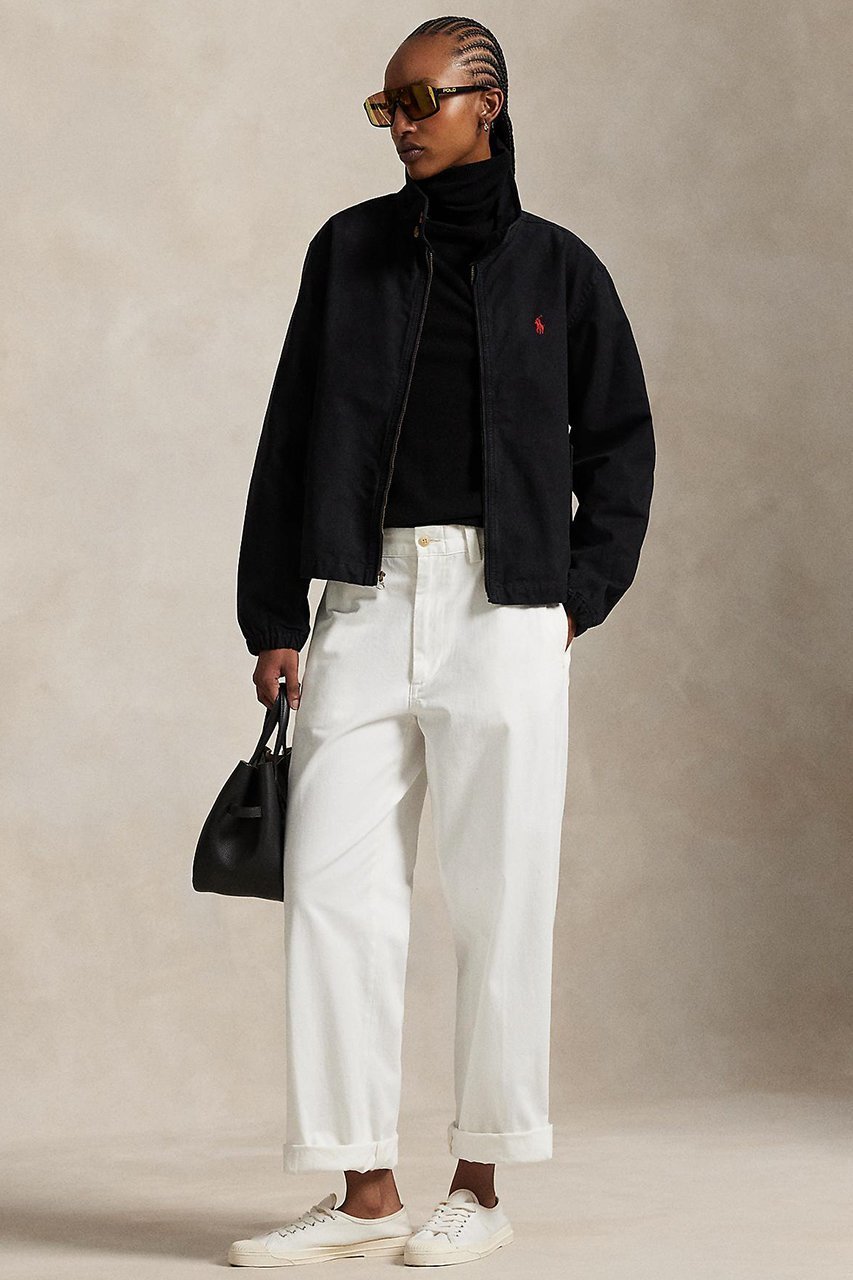 【ラルフローレン/RALPH LAUREN】の【POLO RALPH LAUREN】コットン キャンバス ジャケット 人気、トレンドファッション・服の通販 founy(ファニー) 　ファッション　Fashion　レディースファッション　Fashion for Women　アウター　Coat / Outerwear Collection　レディースジャケット・軽アウター　Jackets　ブルゾンジャケット・スポーティアウター　Blouson Jackets　2025年　2025　2025-2026秋冬・A/W　Autumn/Winter 2025–26 AW25–26　キャンバス　Canvas, Canvas Fabric　クロップド　Cropped, Short Length　ジャケット　Jacket, Outerwear　スタンド　Stand Collar, Upright Stand　ブルゾン　Blouson, Bomber Jacket　モダン　Modern, Contemporary　リラックス　Relax, Relaxed Fit　A/W・秋冬　Autumn/Winter　other-5|ID: prp329100004646734 ipo3291000000033541060