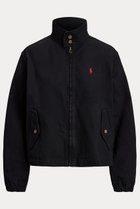 【ラルフローレン/RALPH LAUREN】の【POLO RALPH LAUREN】ウィンドブレーカー 人気、トレンドファッション・服の通販 founy(ファニー) ファッション Fashion レディースファッション Fashion for Women アウター Coat / Outerwear Collection レディースジャケット・軽アウター Jackets ブルゾンジャケット・スポーティアウター Blouson Jackets キャンバス Canvas, Canvas Fabric クロップド Cropped, Short Length ジャケット Jacket, Outerwear スタンド Stand Collar, Upright Stand ブルゾン Blouson, Bomber Jacket モダン Modern, Contemporary リラックス Relax, Relaxed Fit thumbnail ブラック|ID: prp329100004646734 ipo3291000000036544869