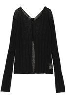 【ミラ ショーン バイ チカ キサダ/mila schon by chika kisada】のランダムリブ 2WAYニット プルオーバー 人気、トレンドファッション・服の通販 founy(ファニー) ファッション Fashion レディースファッション Fashion for Women トップス・カットソー Cut & Sew Tops ニット Knit Tops & Sweaters カジュアルプルオーバー・ニットトップス Pullovers & Knit Tops / Casual Pullovers スリット Slit, Slit Detail |ID:prp329100004646735