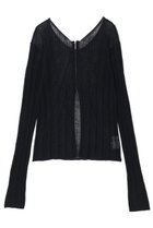 【ミラ ショーン バイ チカ キサダ/mila schon by chika kisada】のランダムリブ 2WAYニット プルオーバー ネイビー|ID: prp329100004646735 ipo3291000000035798831