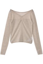 【ガリャルダガランテ/GALLARDAGALANTE】の【アンサンブル対応】オフショルダーニット 人気、トレンドファッション・服の通販 founy(ファニー) ファッション Fashion レディースファッション Fashion for Women トップス・カットソー Cut & Sew Tops ニット Knit Tops & Sweaters アンサンブルニット Knit Ensembles & Twin Sets カジュアルプルオーバー・ニットトップス Pullovers & Knit Tops / Casual Pullovers おすすめ Recommended / Our Picks アンサンブル Ensemble Set ギャザー Gathered, Ruffled タンク Tank Top, Sleeveless Top ビスチェ Bustier, Corset Top thumbnail ベージュ|ID: prp329100004646741 ipo3291000000035938970