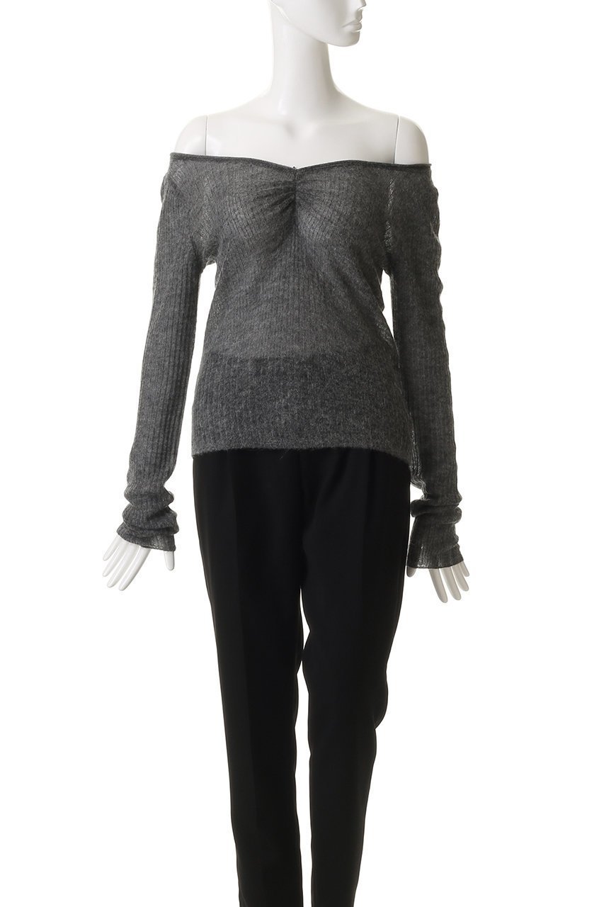 【ガリャルダガランテ/GALLARDAGALANTE】の【アンサンブル対応】オフショルダーニット 人気、トレンドファッション・服の通販 founy(ファニー) 　ファッション　Fashion　レディースファッション　Fashion for Women　トップス・カットソー　Cut & Sew Tops　ニット　Knit Tops & Sweaters　アンサンブルニット　Knit Ensembles & Twin Sets　カジュアルプルオーバー・ニットトップス　Pullovers & Knit Tops / Casual Pullovers　おすすめ　Recommended / Our Picks　アンサンブル　Ensemble Set　ギャザー　Gathered, Ruffled　タンク　Tank Top, Sleeveless Top　ビスチェ　Bustier, Corset Top　other-2|ID: prp329100004646741 ipo3291000000035938973