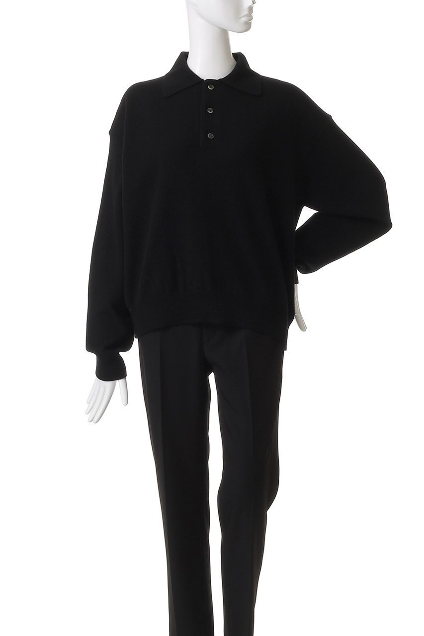 【オブラダ/Oblada】のHENRY ポロニット 人気、トレンドファッション・服の通販 founy(ファニー) 　ファッション　Fashion　レディースファッション　Fashion for Women　トップス・カットソー　Cut & Sew Tops　ニット　Knit Tops & Sweaters　カジュアルプルオーバー・ニットトップス　Pullovers & Knit Tops / Casual Pullovers　クラシカル　Classical, Vintage-Inspired　ボトム　Bottoms, Lower Wear　other-2|ID: prp329100004646744 ipo3291000000035535042