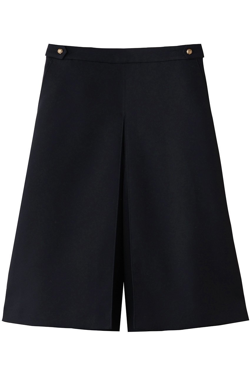 【ジェイドット/j.】のスカート風ヒザ丈パンツ インテリア・キッズ・メンズ・レディースファッション・服の通販 founy(ファニー) 　ファッション　Fashion　レディースファッション　Fashion for Women　スカート　Skirts　パンツ　Pants & Trousers　ショートパンツ・ハーフパンツ　High-Waisted & Relaxed Shorts　コンパクト　Compact, Small Size　ショート　Short, Short Length　バランス　Balance, Style Balance　フレア　Flare, Flared　ラグジュアリー　Luxury, Elegant　再入荷　Restock / Back in Stock　ネイビー|ID: prp329100004646747 ipo3291000000035798894