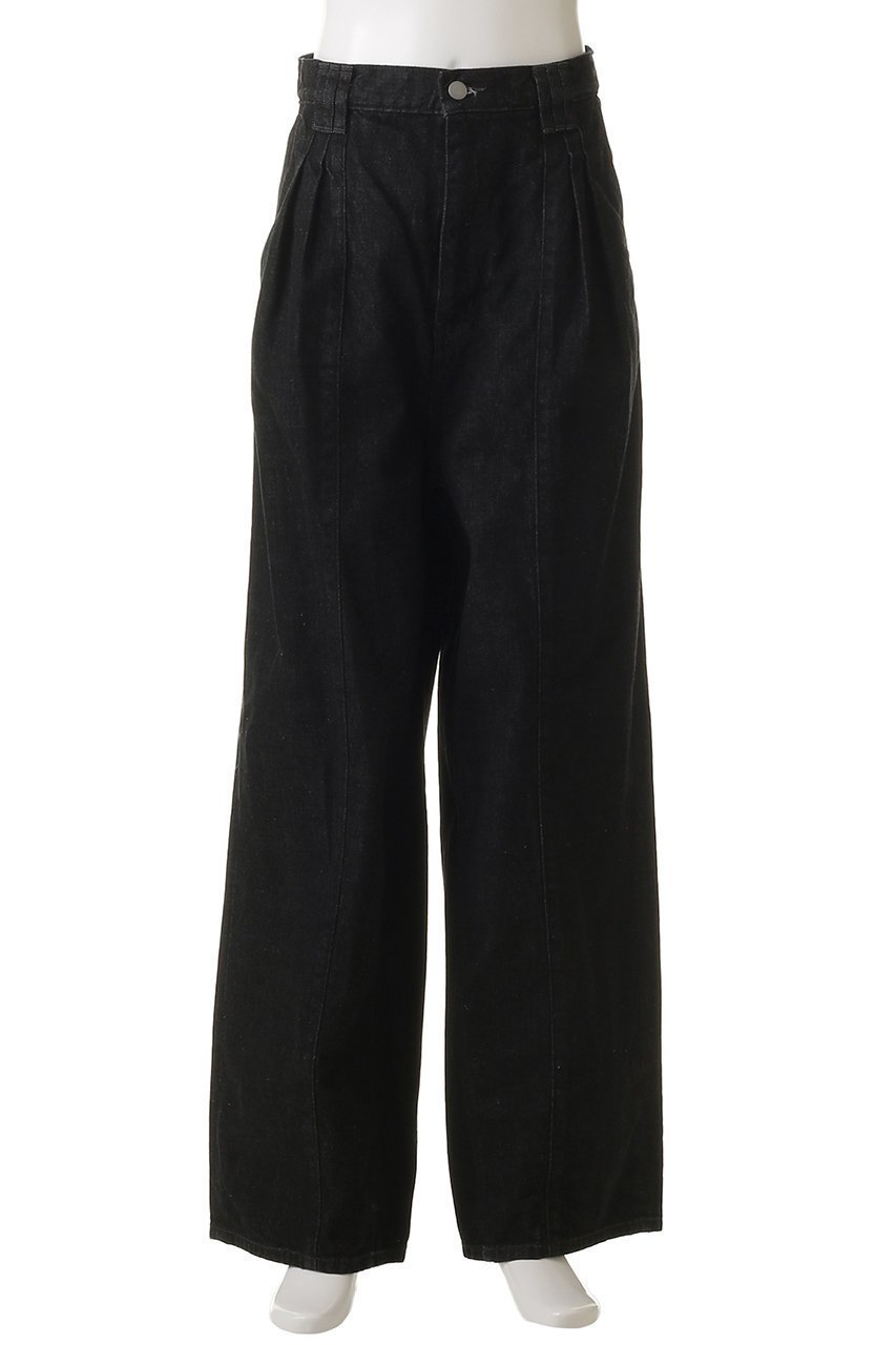 【ヨーク/YOKE / MEN】の【MEN】デニム 3プリーツ ワイドレッグ パンツ 人気、トレンドファッション・服の通販 founy(ファニー) 　ファッション　Fashion　メンズファッション　Fashion for Men　ボトムス　Bottoms　デニムパンツ・ジーンズ　Denim Pants　2025年　2025　2025-2026秋冬・A/W　Autumn/Winter 2025–26 AW25–26　インディゴ　Indigo Denim　デニム　Denim, Jeans Material　バランス　Balance, Style Balance　フロント　Front, Front Design　プリーツ　Pleats, Pleated　ループ　Loop, Loop Knit　ヴィンテージ　Vintage Style　A/W・秋冬　Autumn/Winter　other-2|ID: prp329100004646750 ipo3291000000033541199