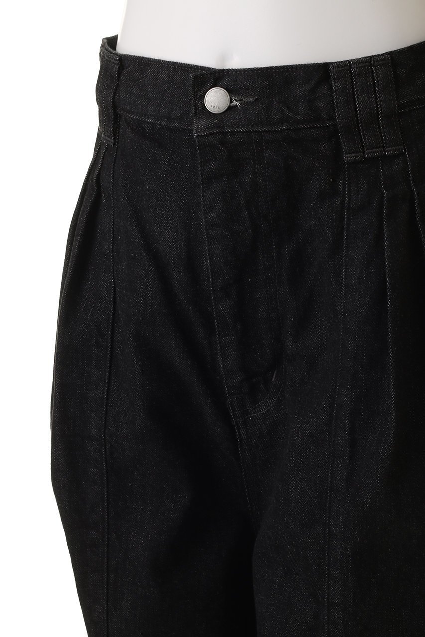 【ヨーク/YOKE / MEN】の【MEN】デニム 3プリーツ ワイドレッグ パンツ 人気、トレンドファッション・服の通販 founy(ファニー) 　ファッション　Fashion　メンズファッション　Fashion for Men　ボトムス　Bottoms　デニムパンツ・ジーンズ　Denim Pants　2025年　2025　2025-2026秋冬・A/W　Autumn/Winter 2025–26 AW25–26　インディゴ　Indigo Denim　デニム　Denim, Jeans Material　バランス　Balance, Style Balance　フロント　Front, Front Design　プリーツ　Pleats, Pleated　ループ　Loop, Loop Knit　ヴィンテージ　Vintage Style　A/W・秋冬　Autumn/Winter　other-5|ID: prp329100004646750 ipo3291000000033541202