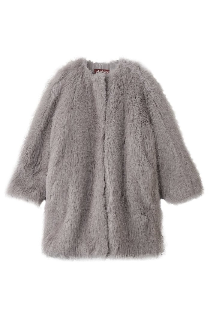 【マックスマーラ/Max Mara】の【Max Mara Studio】EROS フェイクファー ノーカラーコート インテリア・キッズ・メンズ・レディースファッション・服の通販 founy(ファニー) https://founy.com/ ファッション Fashion レディースファッション Fashion for Women アウター Coat / Outerwear Collection コート・ロングコート・ピーコート Long Coats, Peacoats & More パーティ Party, Party Style フェイクファー Faux Fur, Imitation Fur ロング Long, Long-Length A/W・秋冬 Autumn/Winter |ID: prp329100004647713 ipo3291000000035562856