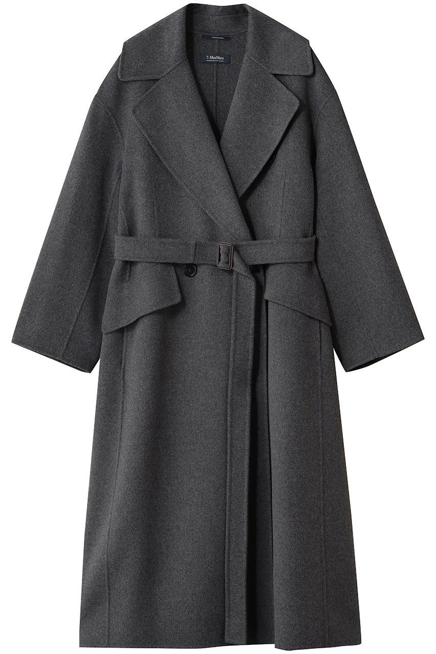 【マックスマーラ/Max Mara】の【 S Max Mara】ALICE Lana Vergine ロング コート 人気、トレンドファッション・服の通販 founy(ファニー) 　ファッション　Fashion　レディースファッション　Fashion for Women　アウター　Coat / Outerwear Collection　コート・ロングコート・ピーコート　Long Coats, Peacoats & More　2025年　2025　2025-2026秋冬・A/W　Autumn/Winter 2025–26 AW25–26　なめらか　Smooth, Silky Texture　ロング　Long, Long-Length　A/W・秋冬　Autumn/Winter　 other-1|ID: prp329100004647714 ipo3291000000033551099