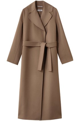 【マックスマーラ/Max Mara】 【 S Max Mara】POLDO ウエストLana Vergine ロングコート人気、トレンドファッション・服の通販 founy(ファニー) ファッション Fashion レディースファッション Fashion for Women アウター Coat / Outerwear Collection コート・ロングコート・ピーコート Long Coats, Peacoats & More 2025年 2025 2025-2026秋冬・A/W Autumn/Winter 2025–26 AW25–26 なめらか Smooth, Silky Texture シルク Silk, 100% Silk スタイリッシュ Stylish, Fashionable ロング Long, Long-Length エレガント 上品 Elegant A/W・秋冬 Autumn/Winter |ID:prp329100004647715