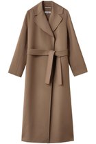 【マックスマーラ/Max Mara】の【 S Max Mara】POLDO ウエストLana Vergine ロングコート 人気、トレンドファッション・服の通販 founy(ファニー) ファッション Fashion レディースファッション Fashion for Women アウター Coat / Outerwear Collection コート・ロングコート・ピーコート Long Coats, Peacoats & More 2025年 2025 2025-2026秋冬・A/W Autumn/Winter 2025–26 AW25–26 なめらか Smooth, Silky Texture シルク Silk, 100% Silk スタイリッシュ Stylish, Fashionable ロング Long, Long-Length エレガント 上品 Elegant A/W・秋冬 Autumn/Winter thumbnail ブラウン|ID: prp329100004647715 ipo3291000000033551108