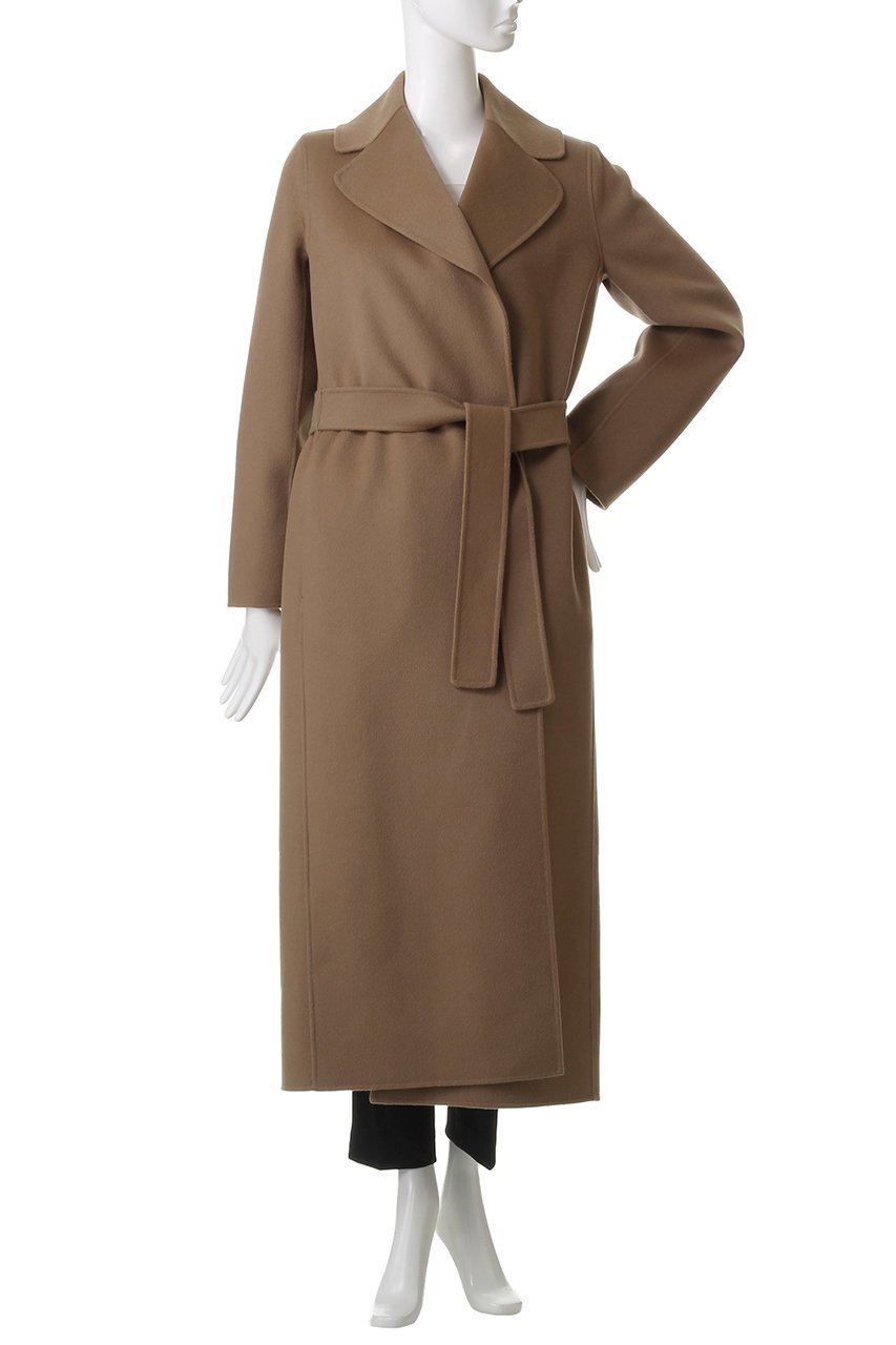 【マックスマーラ/Max Mara】の【 S Max Mara】POLDO ウエストLana Vergine ロングコート 人気、トレンドファッション・服の通販 founy(ファニー) 　ファッション　Fashion　レディースファッション　Fashion for Women　アウター　Coat / Outerwear Collection　コート・ロングコート・ピーコート　Long Coats, Peacoats & More　2025年　2025　2025-2026秋冬・A/W　Autumn/Winter 2025–26 AW25–26　なめらか　Smooth, Silky Texture　シルク　Silk, 100% Silk　スタイリッシュ　Stylish, Fashionable　ロング　Long, Long-Length　エレガント 上品　Elegant　A/W・秋冬　Autumn/Winter　other-2|ID: prp329100004647715 ipo3291000000033551109