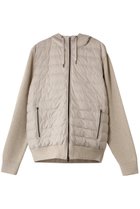 【ヘルノ/HERNO / MEN】の【MEN】ウール ダウン コンビ フーディー ブルゾン ベージュ|ID:prp329100004647719