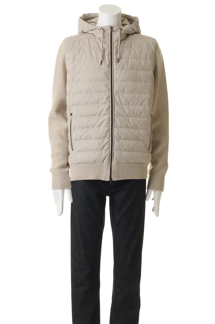 【ヘルノ/HERNO / MEN】の【MEN】ウール ダウン コンビ フーディー ブルゾン 人気、トレンドファッション・服の通販 founy(ファニー) 　ファッション　Fashion　メンズファッション　Fashion for Men　コレクション　Collection, Seasonal Line　コンビ　Combo, Combination Style　ジャケット　Jacket, Outerwear　ストレッチ　Stretch, Stretchy Fabric　ダウン　Down, Puffer　ブルゾン　Blouson, Bomber Jacket　ラグジュアリー　Luxury, Elegant　エレガント 上品　Elegant　A/W・秋冬　Autumn/Winter　other-2|ID: prp329100004647719 ipo3291000000036182146