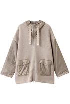 【ヘルノ/HERNO】のウールリブニット フーディーブルゾン 人気、トレンドファッション・服の通販 founy(ファニー) ファッション Fashion レディースファッション Fashion for Women アウター Coat / Outerwear Collection レディースジャケット・軽アウター Jackets ブルゾンジャケット・スポーティアウター Blouson Jackets ジャケット Jacket, Outerwear ブルゾン Blouson, Bomber Jacket ラグジュアリー Luxury, Elegant リラックス Relax, Relaxed Fit エレガント 上品 Elegant 定番 Standard, Basic Item 軽量 Lightweight, Ultra Light thumbnail アイボリー|ID: prp329100004647720 ipo3291000000036047752